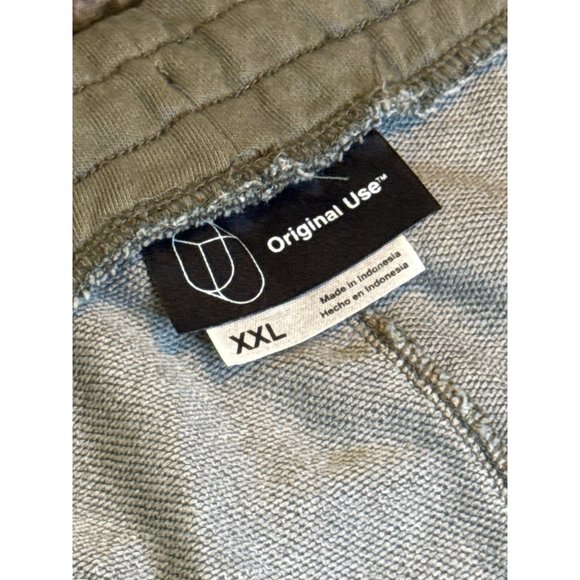 Original Use Men's 6" Knit Cargo Shorts, Olive Green, Size XXL, NWT - Picture 4 of 5